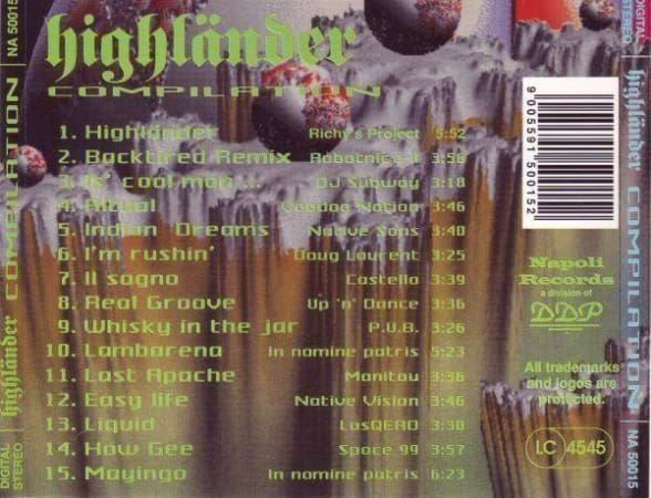 CD: Highländer Compilation  (1995) – Usato da Horn venduto da Wings0 1