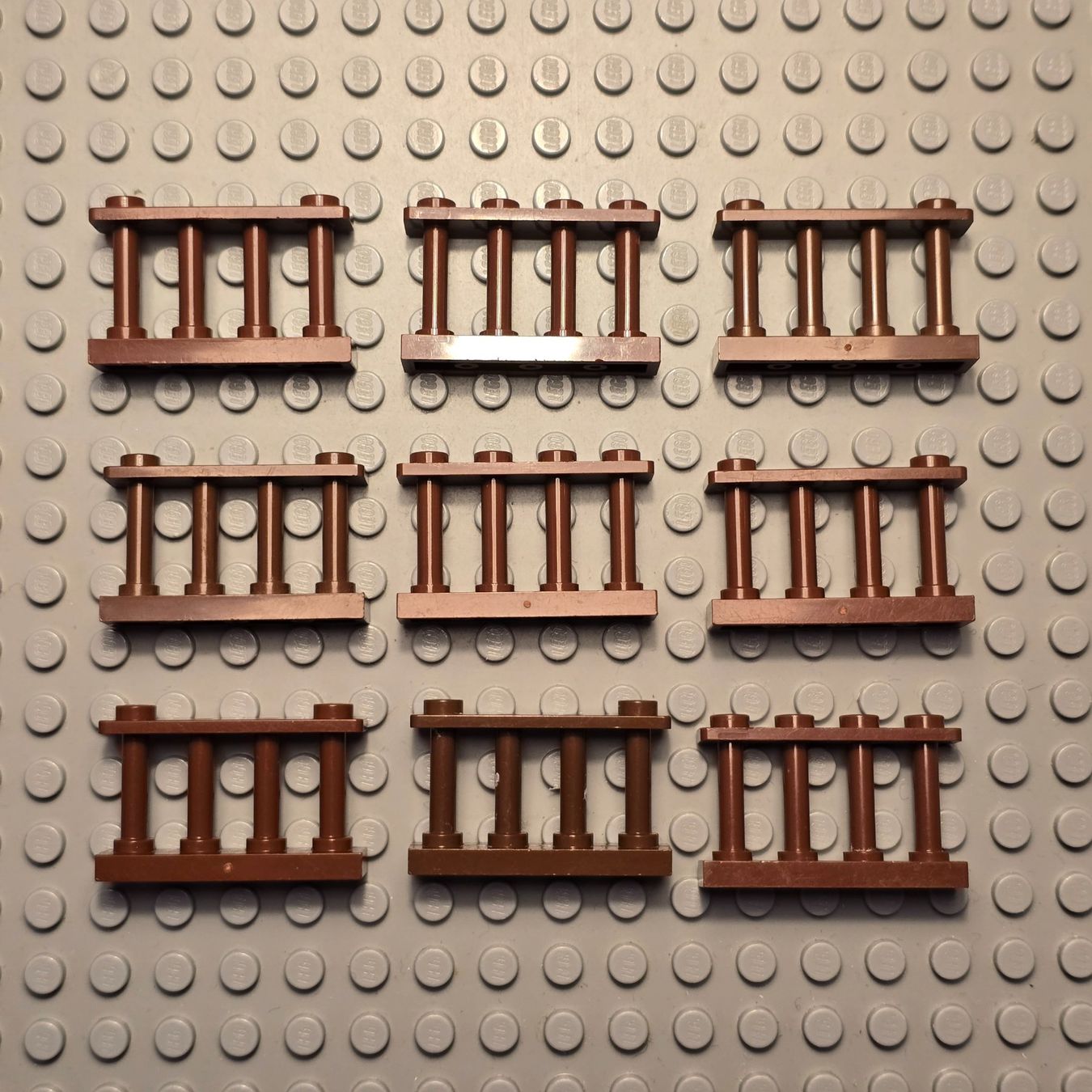 Lego Kit di costruzioni: Lego 9x Zaun rotbraun – Nuovo (secondo la descrizione) da Basel venduto da Swi-7621