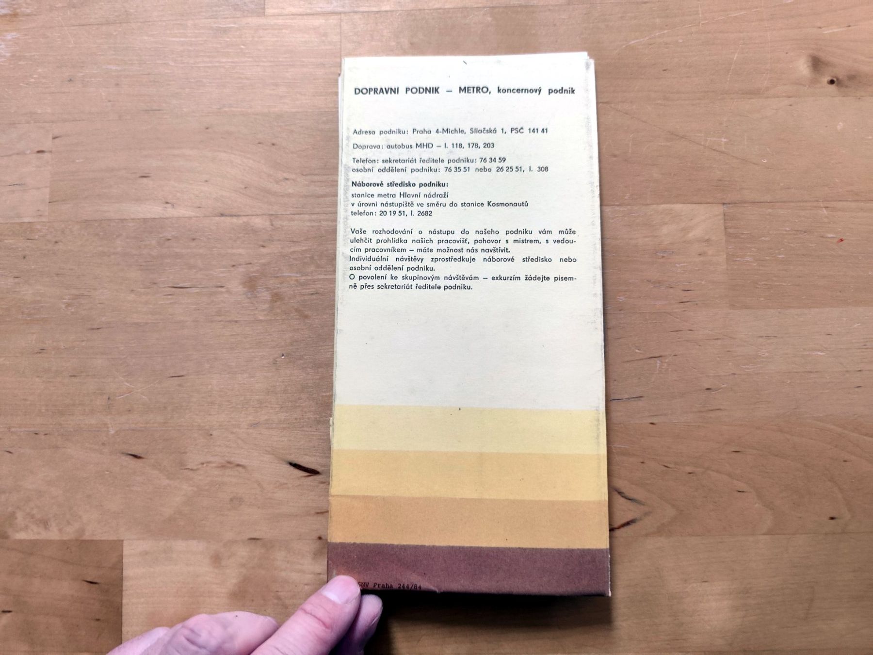 Livres: Prager Metro – D'occasion à Birrwil par dirtyoldtown 2