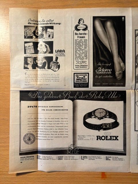 Riviste & Magazine: Aus der Schweizer Illustrierten Ende 1943 – Usato da Seon venduto da retep012 2