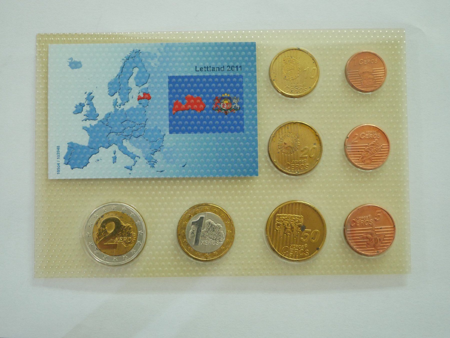Alle Münzen: Euro Probe Lettland 2011 ***TOP*** – Neu (gemäss Beschreibung) aus Kreuzlingen von Samson01 1