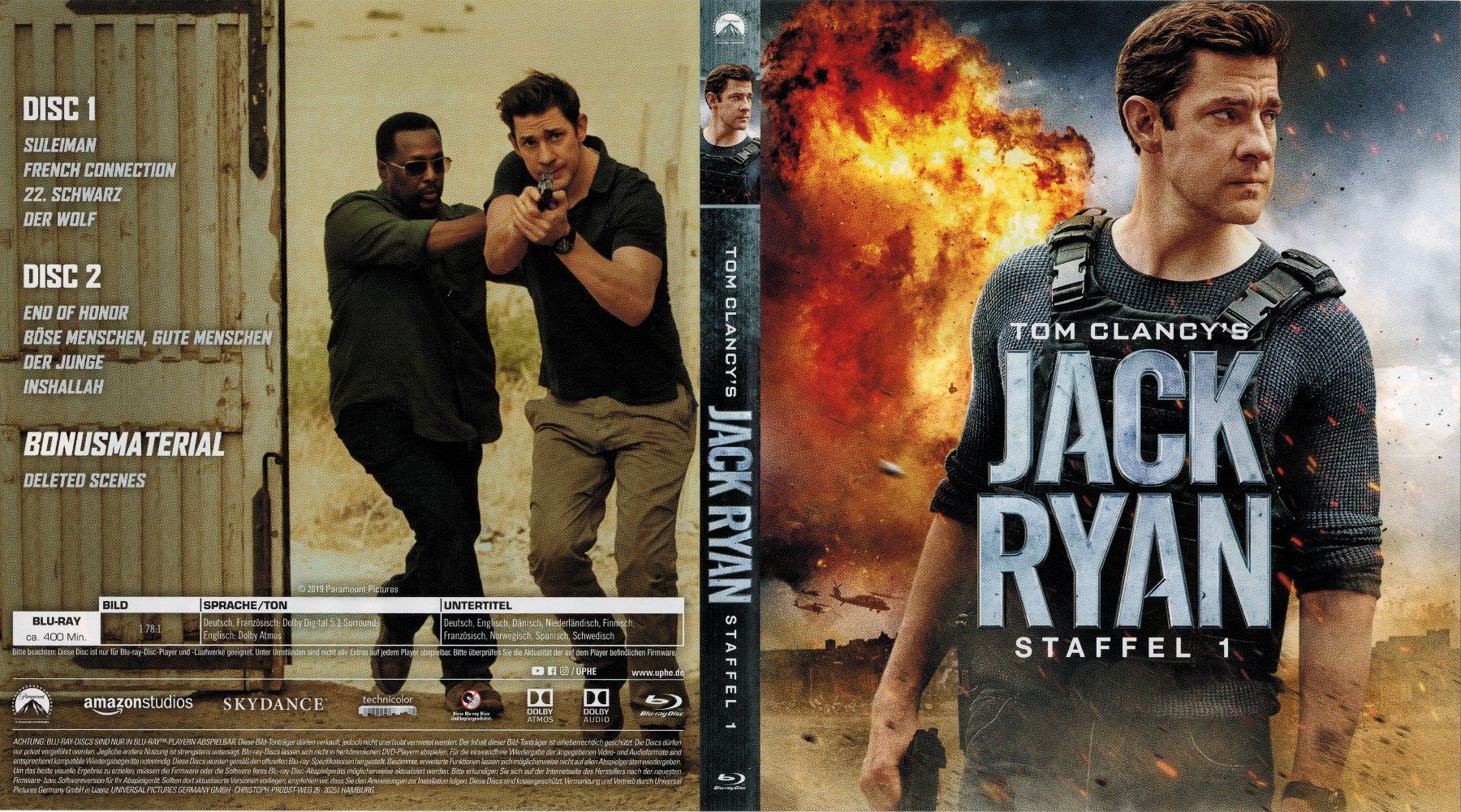 Tutti i DVDs: Tom Clancy's Jack Ryan Staffel 1 – Nuovo (secondo la descrizione) da Dorf venduto da Amphibolix 1
