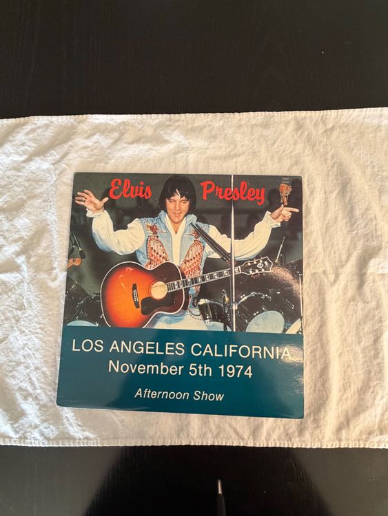 LP Elvis Presley Los Angeles California 1974 Bootleg 1991 (Gebraucht ...