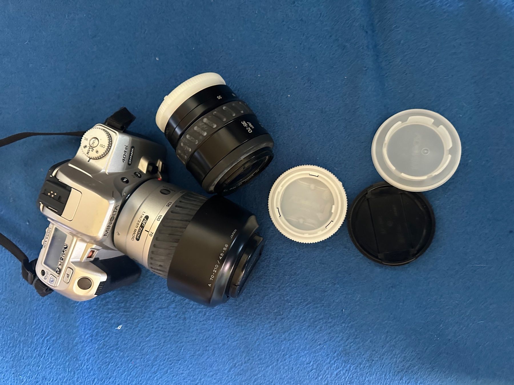 Minolta Fotocamera: Fotoapparat Vitnage minolta 404si analog – Usato da Bolligen venduto da Mitica