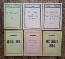 Noten Konvolut Gesang und Klavier mehrere Komponisten 