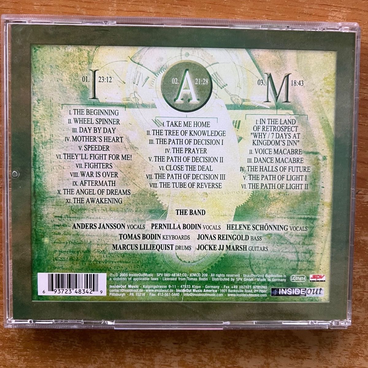 CDs: Tomas Bodin - I A M / CD - 1. D-Press. 2005 - TOP – Gebraucht aus Gais von soundcave57 1