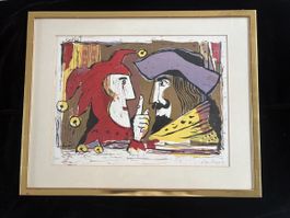 Bild von Basler Künstler Roger Mayer - Das Lob der Torheit