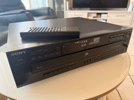 Sony CDP-C535 5-Fach CD-Wechsler – Top Zustand mit Fernbedie