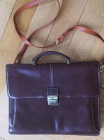 Aktentasche aus Leder (braun)