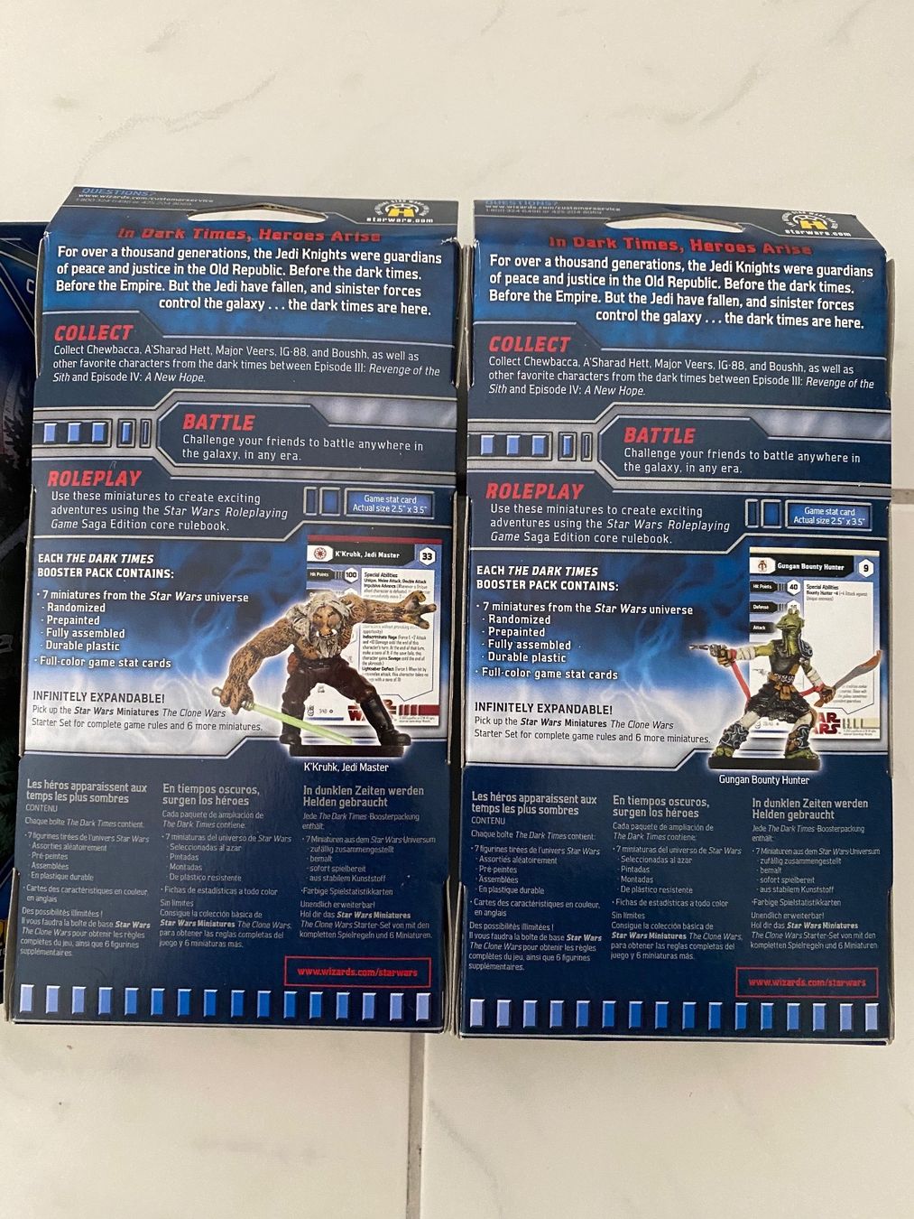 Spiele: Star Wars Dark Times Booster Pack: 3 Stk einzeln – Gebraucht aus Zürich von Yves_lk 1