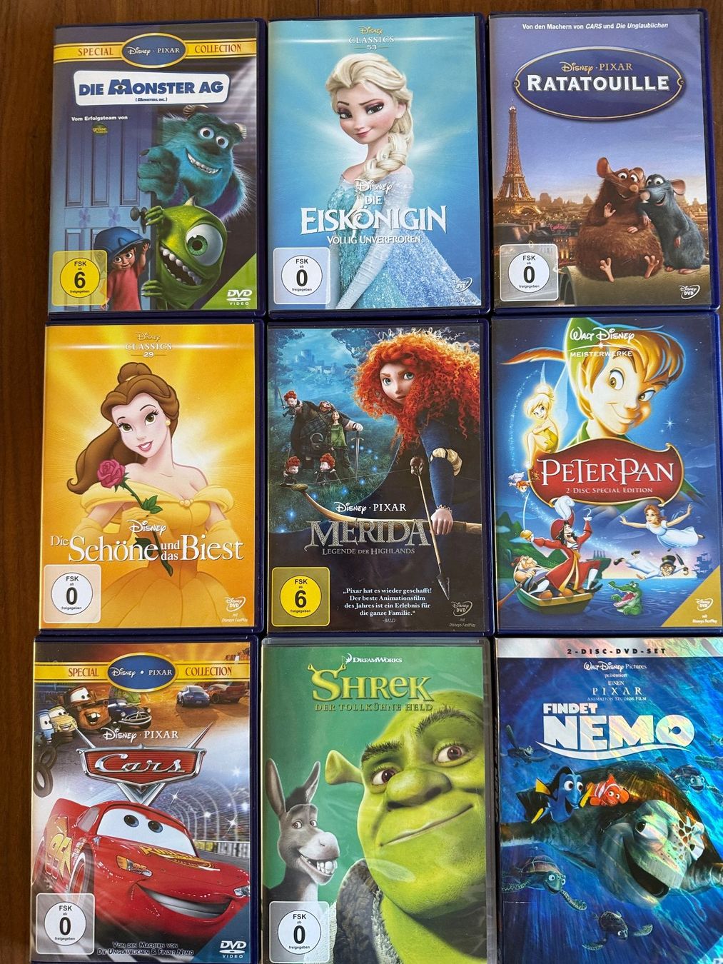 Tutti i DVDs: Disney DVD-Kollektion ab 1.- – Usato da Binz venduto da Labruyere