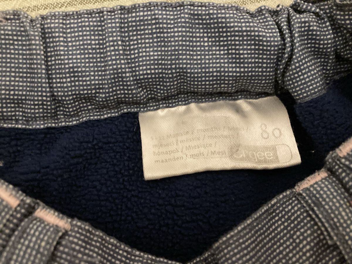 Hosen: 2 pantalons doubles t. 80-86 – Gebraucht aus Genève von Eschindler 2