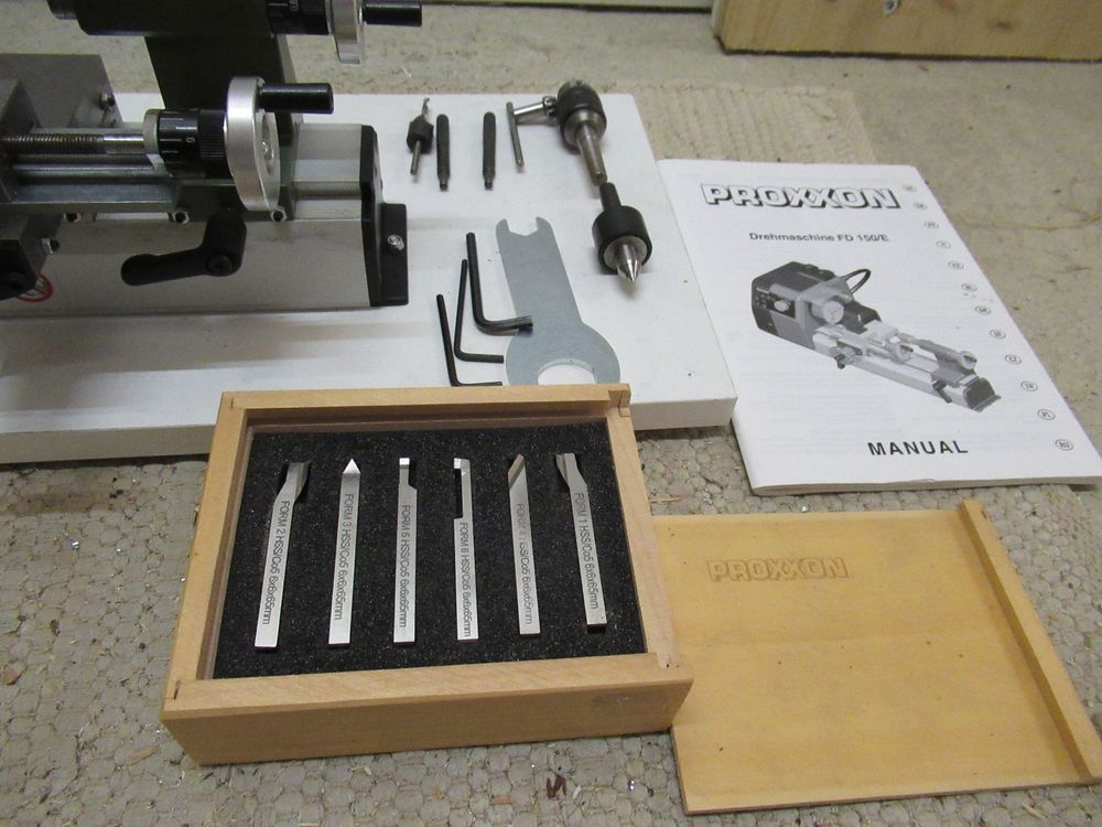 Set 6 Lame HSS FD 150/e Proxxon 2224524 - Per Lavorazioni Di Precisione