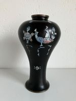Antik cloisonnè Baluster Vase mit Perlmutt, Japan