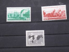 DDR 1958 Landwirtschaftsausstellung **