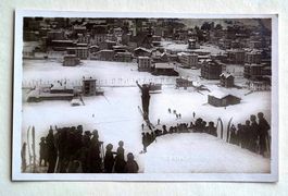 Davos - Skisport - Jugendlicher Sprungläufer - 1919