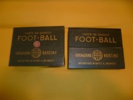 RAR 1947 UNGEÖFFNET ! KARTENSPIEL ITALIA FOOTBALL BERTINO !