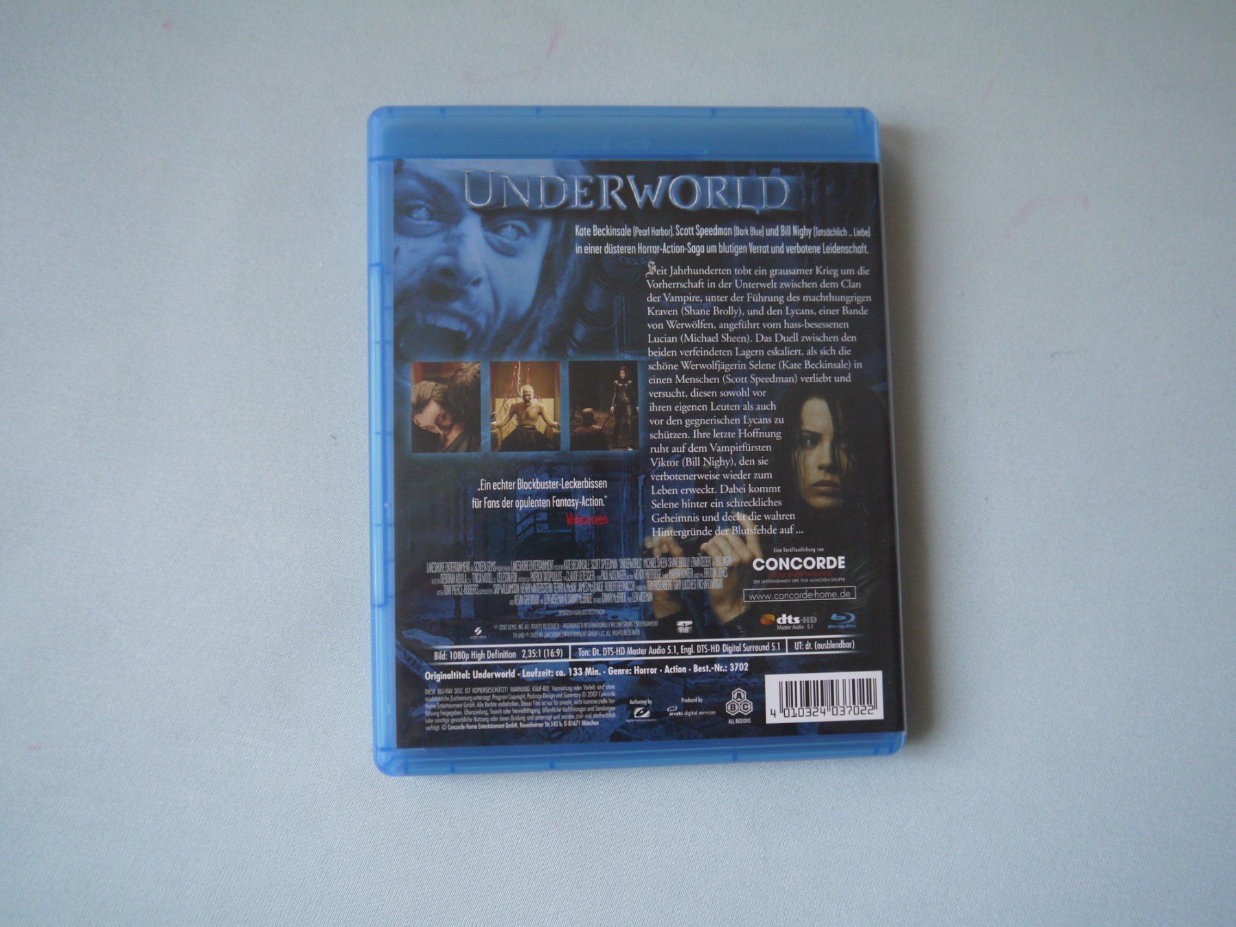Alle DVDs: UNDERWORLD(2003) - Extended Edition - Kate Beckinsale – Gebraucht aus Hagendorn von Blaf 1