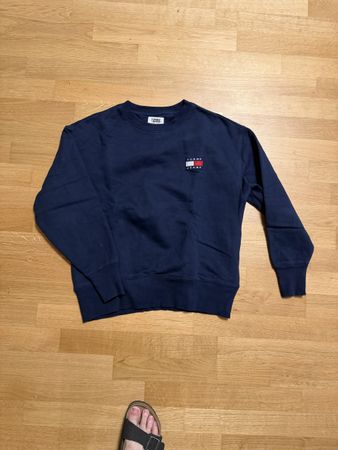 Herren Pullover Tommy Jeans dunkelblau Grösse M Zustand gut