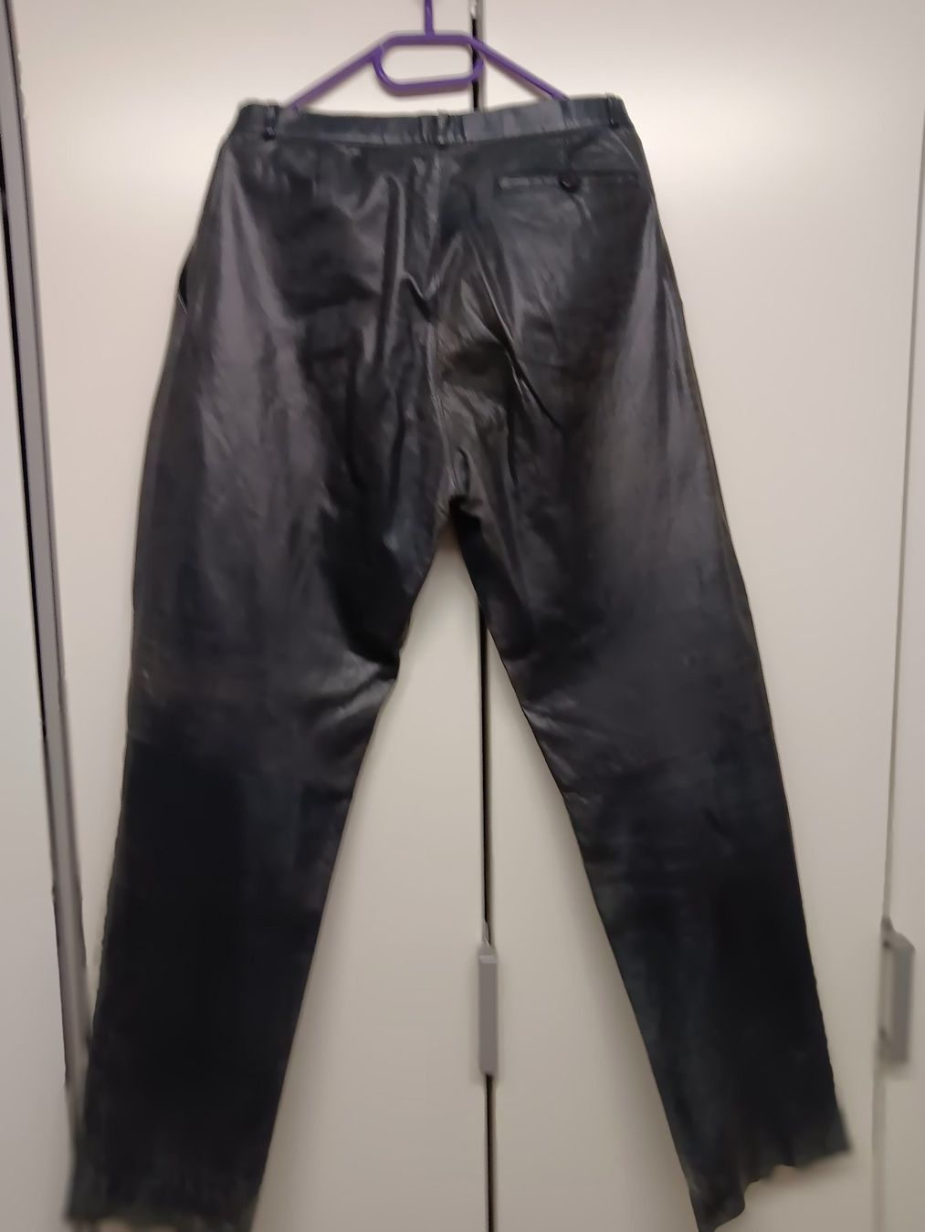 Pantaloni: Lederhose, dunkelblau, edel, gefüttert – Usato da Büsingen venduto da Flohminator 5