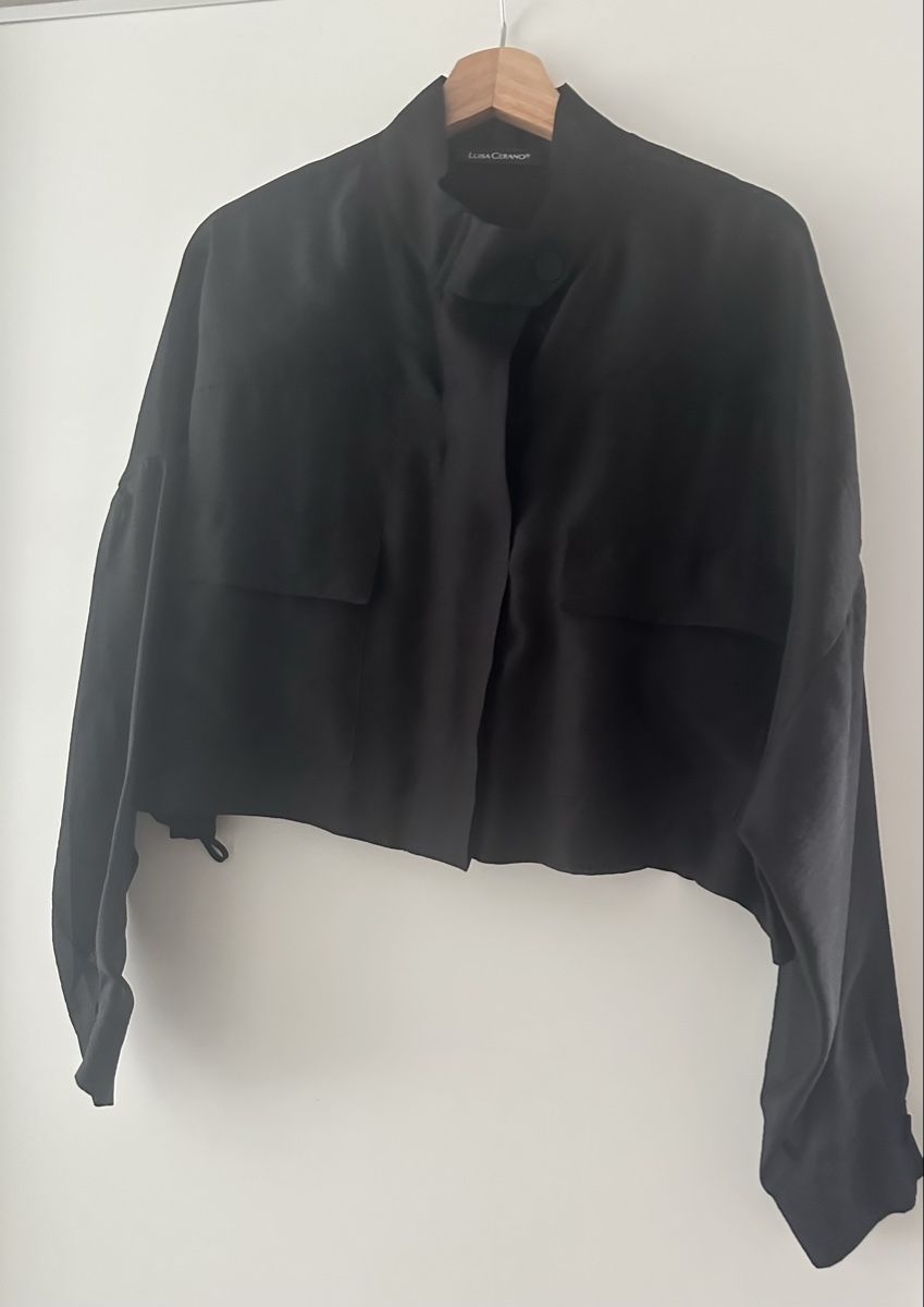 Luisa Cerano Blusen: Luisa Cerano Overshirt Bluse black Gr 38 neu – Neu (gemäss Beschreibung) aus Hindelbank von Surlie 5