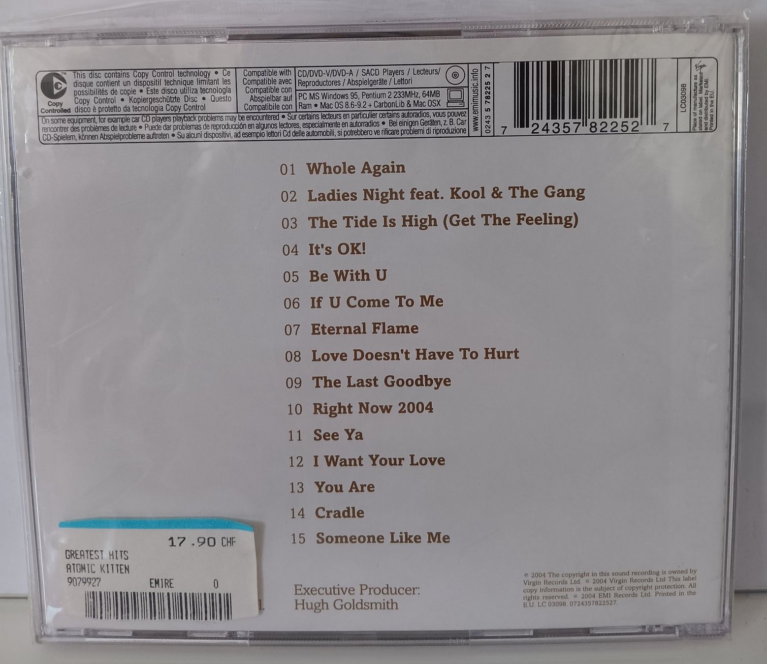 CD: ATOMIC KITTEN  CD - The Greatest Hits - Neuwertig – Nuovo (secondo la descrizione) da Aarau venduto da Yeeaaah 1
