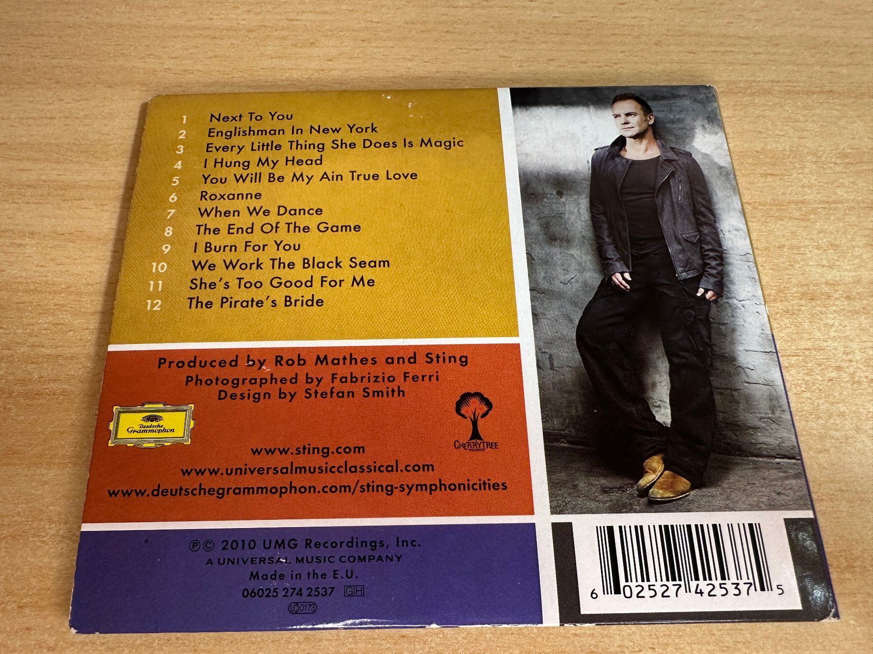 CD: K9 Sting – Symphonicities – Usato da Rikon im Tösstal venduto da Alpenmutz 1
