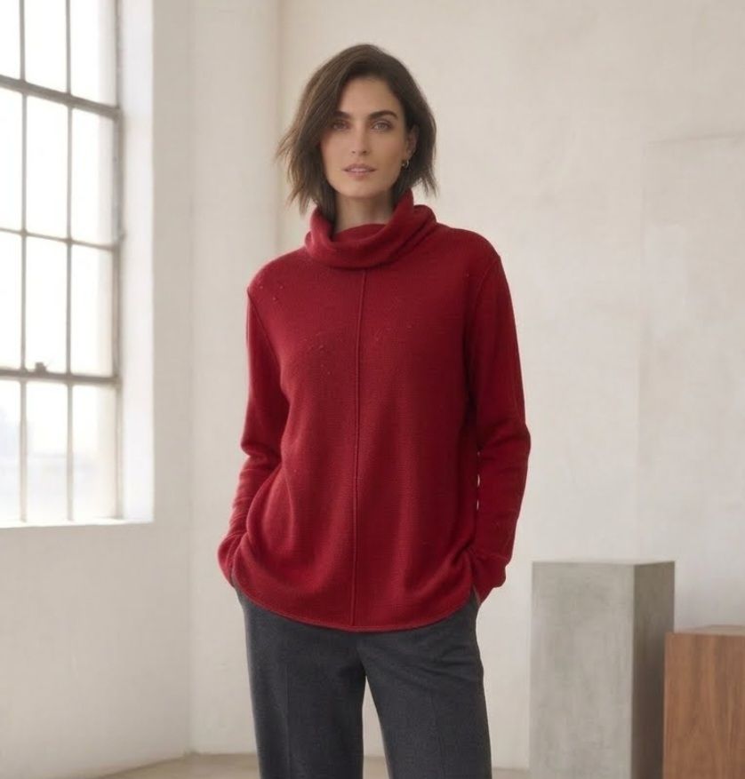 Maglioni & Felpe: Cooler Marco Polo Rollkragenpullover oversize Baumwolle L – Nuovo (secondo la descrizione) da Rüti ZH venduto da Kathleen 1