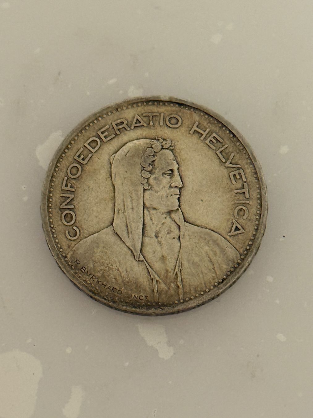Tutti le monete: 5 Franken 1940  Rar – Usato da Wallisellen venduto da SWISS_SILVER1