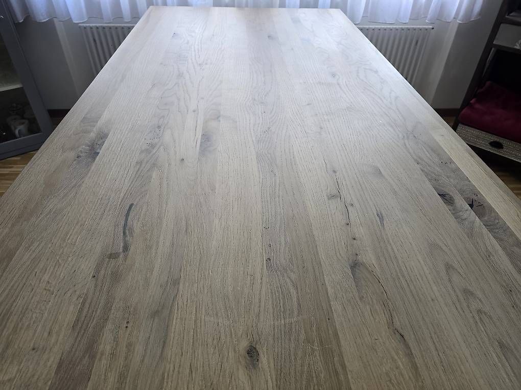 Tische: Massiv Holztisch Eiche – Gebraucht aus Buch am Irchel von Jimisky1974