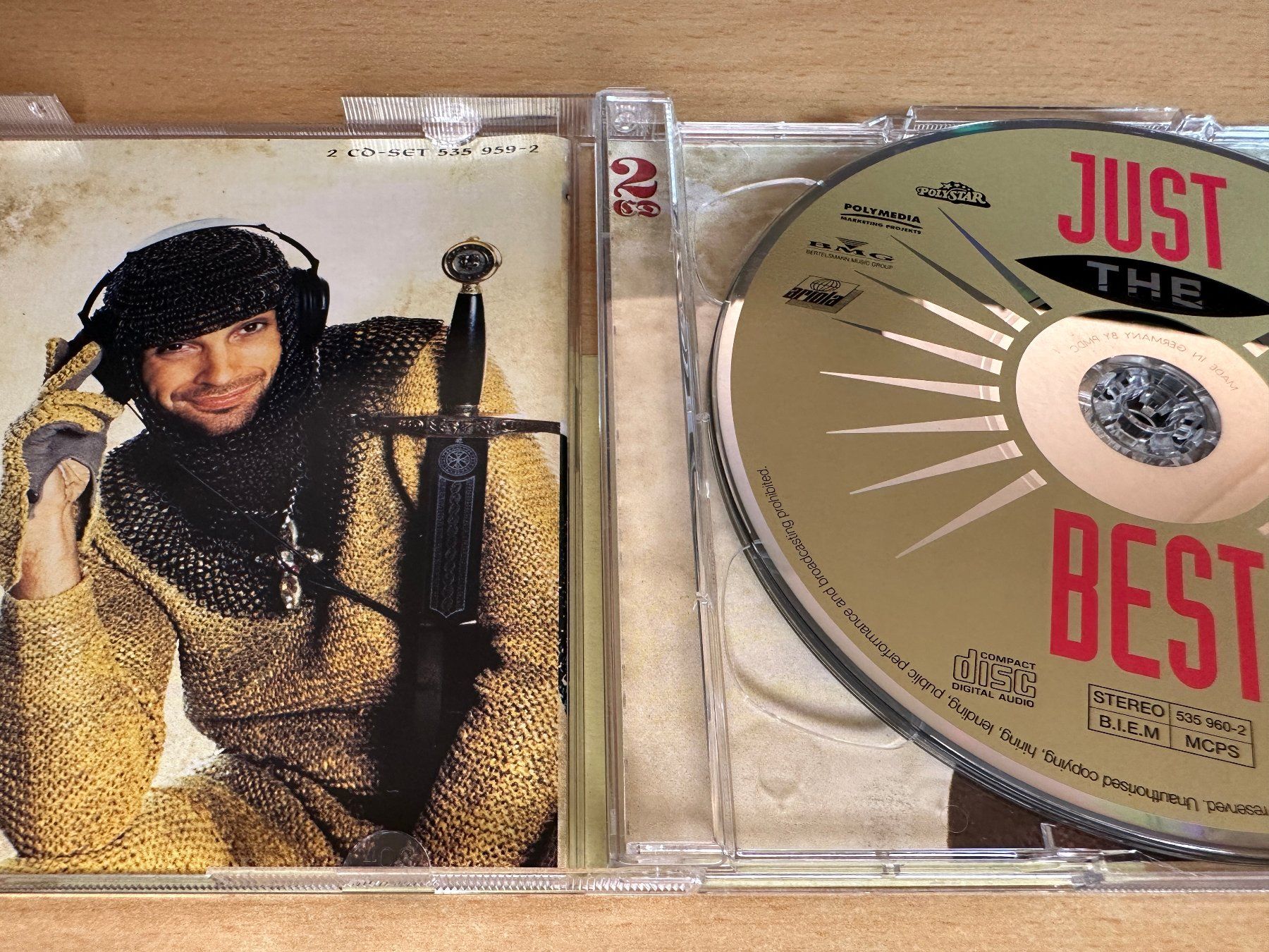 CD: Various – Just The Best Vol. 10 - 2 CD – Usato da Rikon im Tösstal venduto da Alpenmutz 2