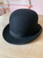 Melone Hut schwarz antik