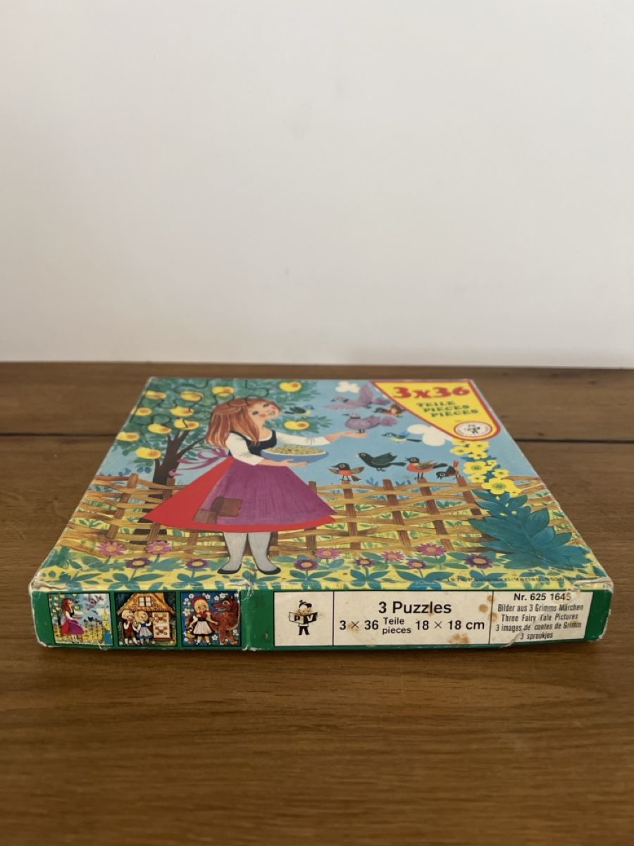 Giocattoli: 3x MÄRCHEN Puzzles 3x36 Teile, Vintage – Usato da Altdorf UR venduto da JanAil 1