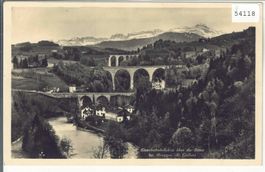 Eisenbahnbrücken über die Sitter bei Bruggen