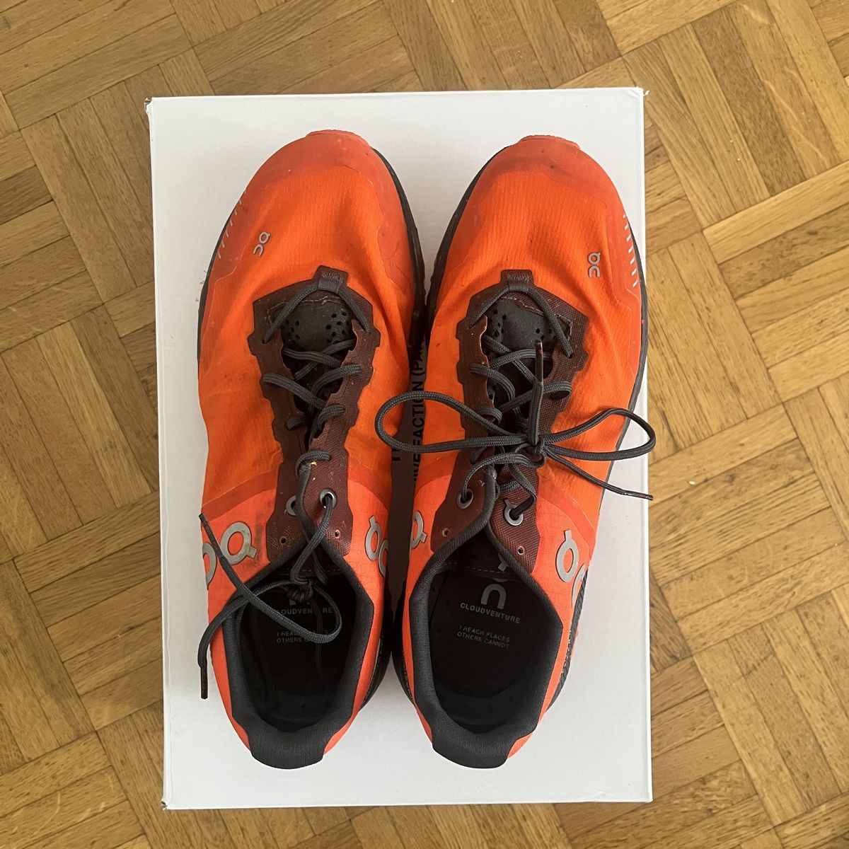 On Damenschuhe: On Cloudventure Peak EU 40.5 Flame/Shadow – Used – Gebraucht aus Zürich von sht_xr2y 3