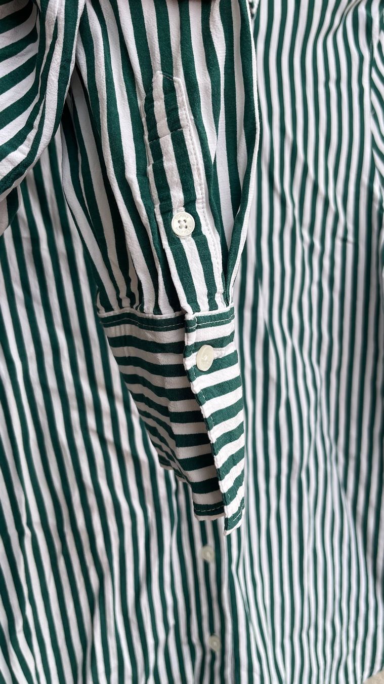 Tommy Hilfiger Camicette: Tommy Hilfiger Bluse grün/weiss Gr.6 – Usato da Arni AG venduto da sch_7rz9 2