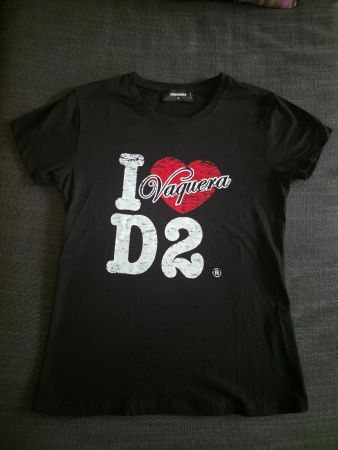 Dsquared2 T-Shirt in schwarz