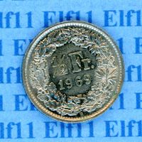CHF___0.50 1969B vz 50 Rappen