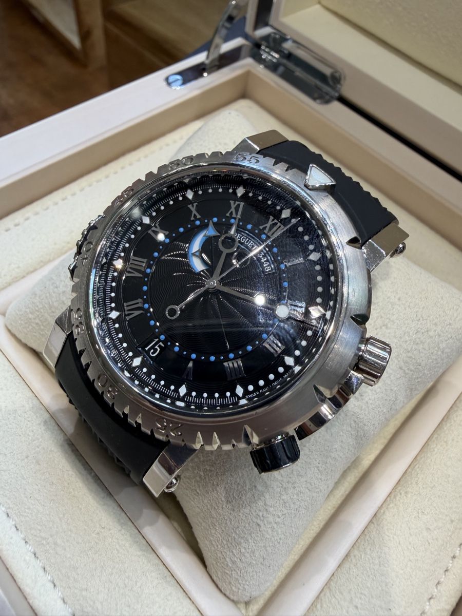 Breguet Orologi: Bréguet marine en or blanc  – Usato da Genève venduto da Heritage_geneve 1