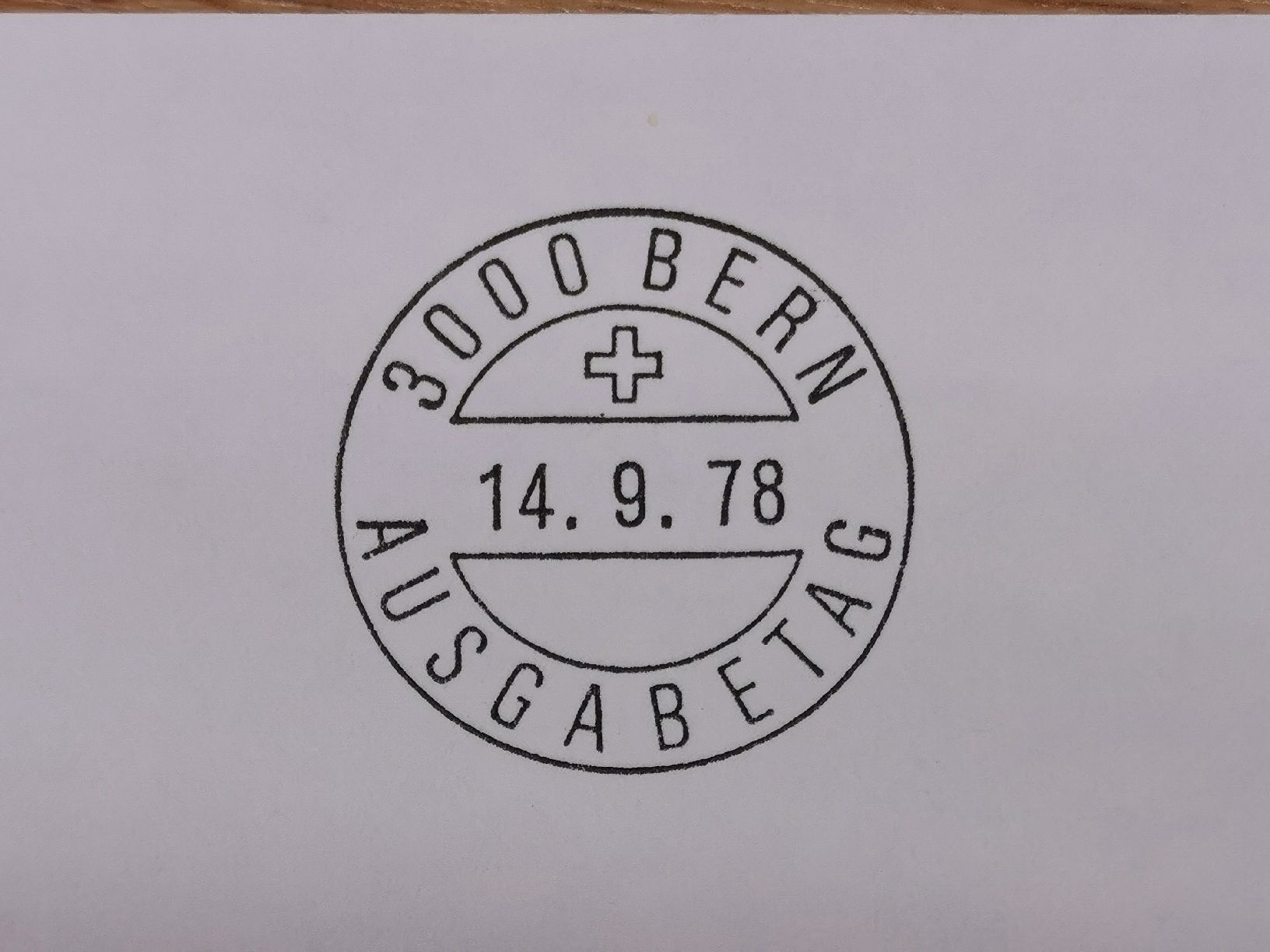 Tutti i francobolli: FDC 614-616 Kat. 200.- 14.9.1978 – Usato da Wangen venduto da Abartix 2