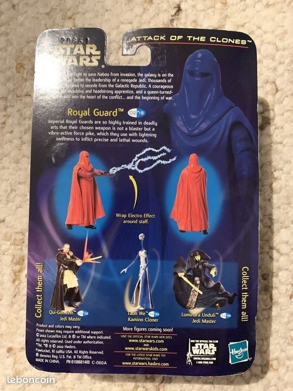Hasbro Giocattoli: Star Wars Saga AOTC 2002 - Royal Guard Coruscant Security – Nuovo e nell'imballaggio originale da Gimel venduto da marchaux2006 1