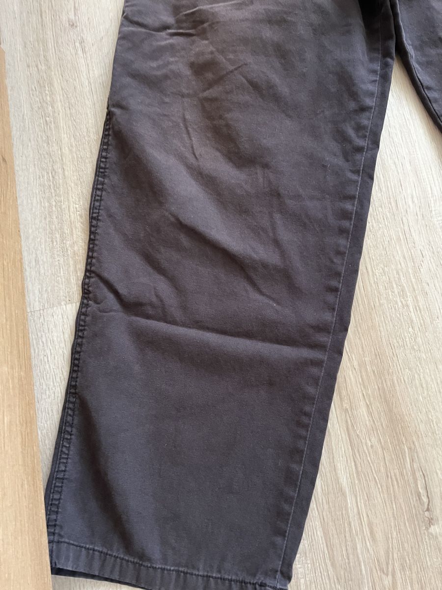 H&M Pantaloni: Baggy Hose gr. 170 Adjustable Waist, Anthrazit farbe, – Usato da Triesen venduto da bubita 1