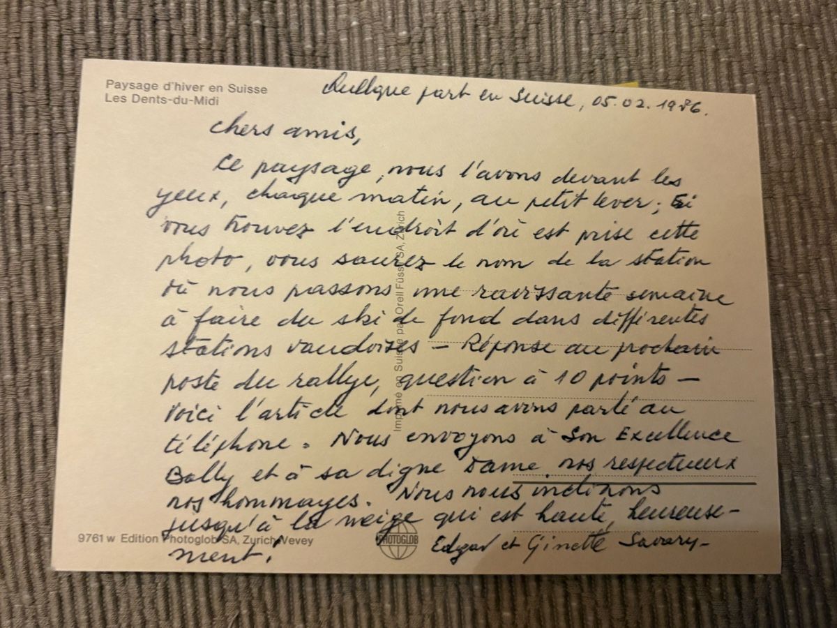 Cartoline postali: AK von Les Dents du Midi – Usato da Rümlang venduto da Kartenpost1 1