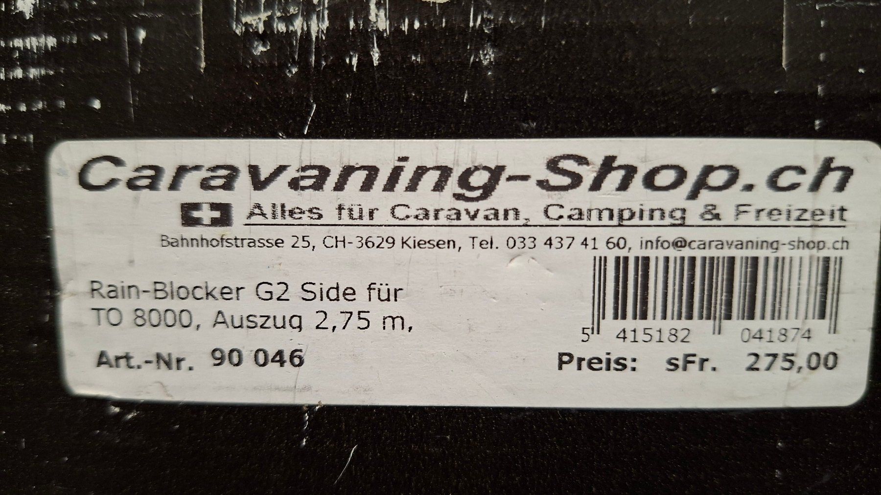 Thule Markisen: Thule Rain-Blocker – Gebraucht aus Steffisburg von Fafnir05 1