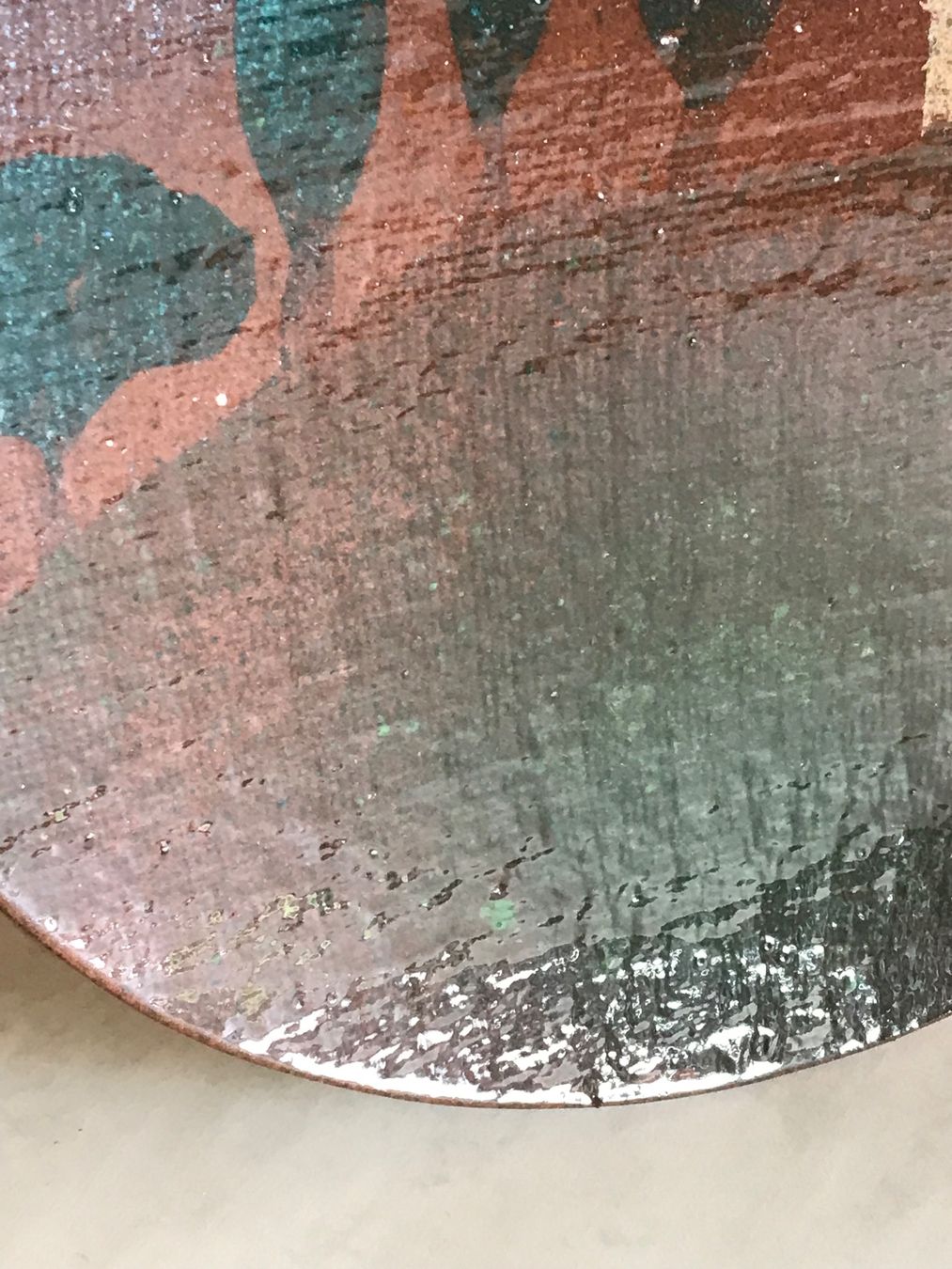 Tutte le decorazioni: Teller Keramik-Teller Wandteller Handarbeit Dekoration_2 – Usato da Däniken SO venduto da allerlei54 4