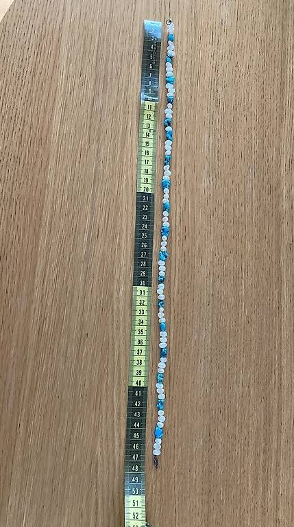Catenine: Perlencollier mit Türkisen – Usato da Basel venduto da Findus78 1