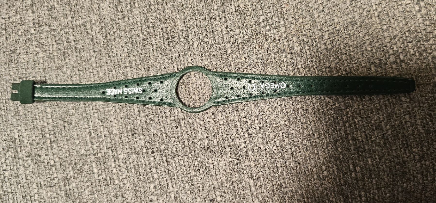 Bracciali & Braccialetti:  Omega Bracelet de montre vert  – Usato da Genève venduto da Fresko01 1