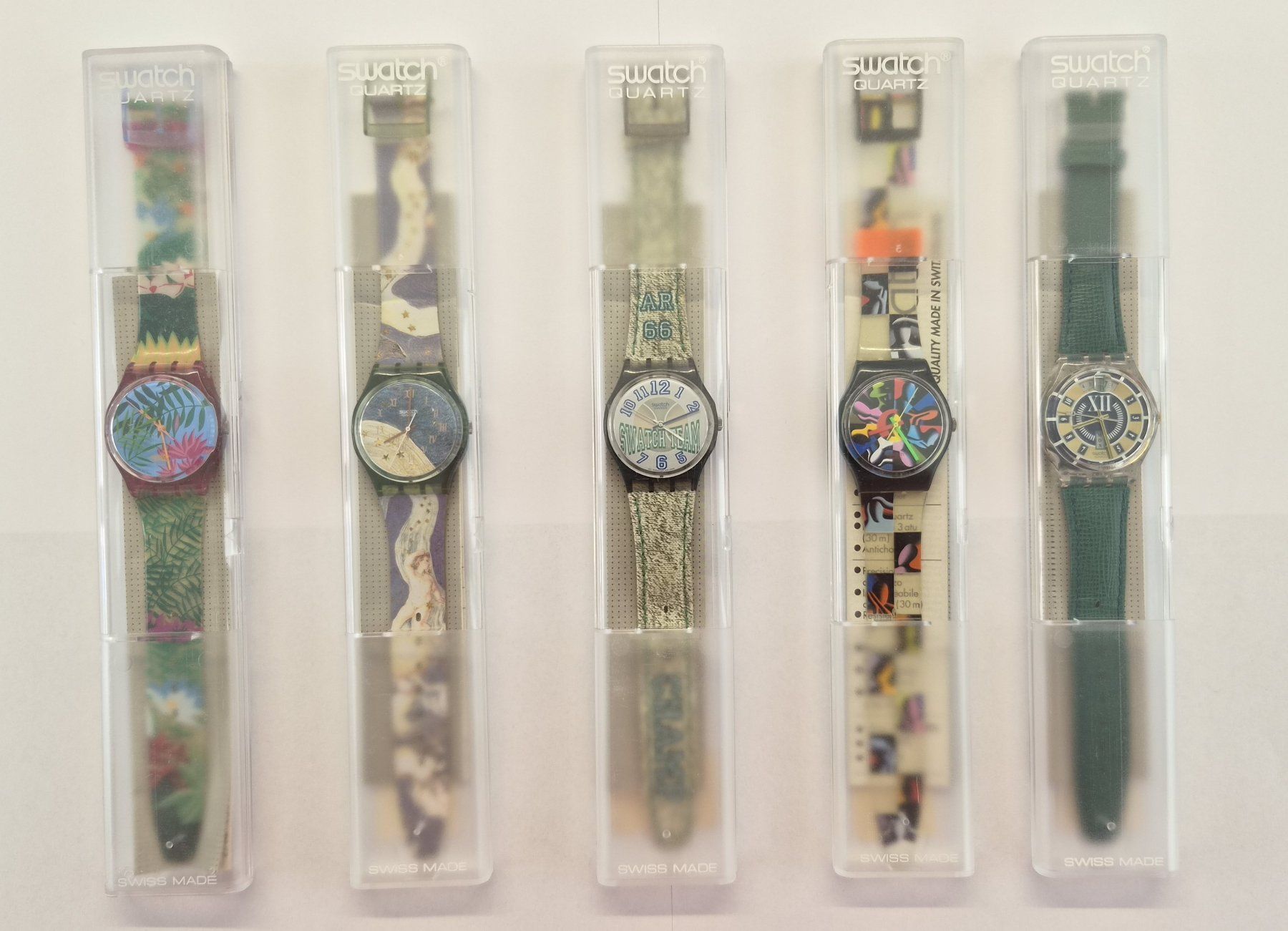 Swatch Uhren: 5 Swatch Uhren – Gebraucht aus Winznau von Dg74