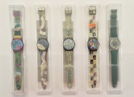 5 Swatch Uhren