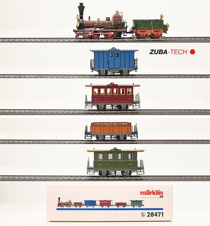 Märklin 28471 Spanisch Brötli Bahn 5tlg SNB H0 WS Delta OVP (Gebraucht ...
